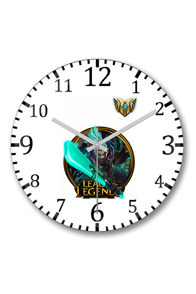 BASKI DÜNYASI Ceas de perete League Of Legends Ekko Lol din sticlă autentică ...