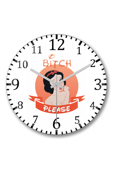 BASKI DÜNYASI ساعة حائط على شكل طائر على شكل طائر اللوتس من الزجاج الحقيقي المنحني