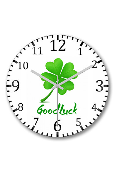 BASKI DÜNYASI Speranță de noroc și nu-ți poartă răna! Ceas de perete din stic...