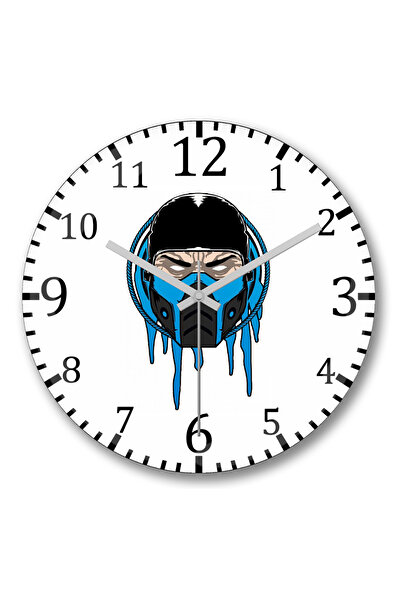 BASKI DÜNYASI Ceas de perete Sub Zero1 din sticlă de veritabilă sticlă