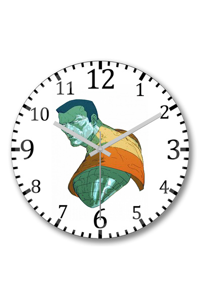BASKI DÜNYASI Legion of the Damned Wall Clock Curved Real Glass