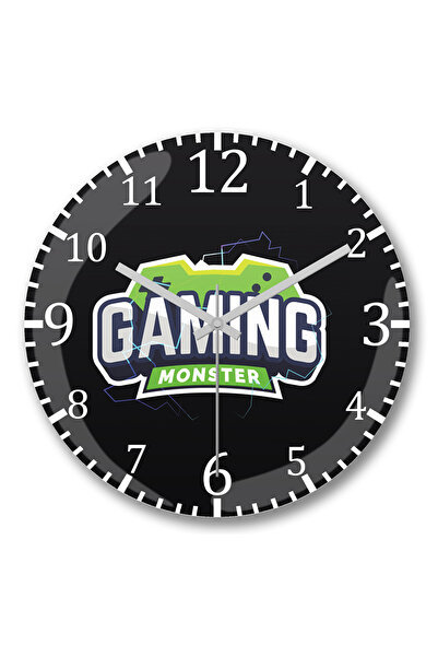 BASKI DÜNYASI Ceas de perete pentru jocuri Bombeli din sticlă autentică