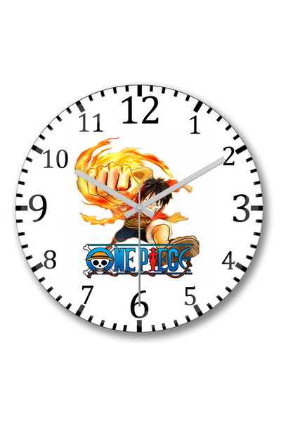 BASKI DÜNYASI ساعة حائط قطعة واحدة من الزجاج الحقيقي المنحني