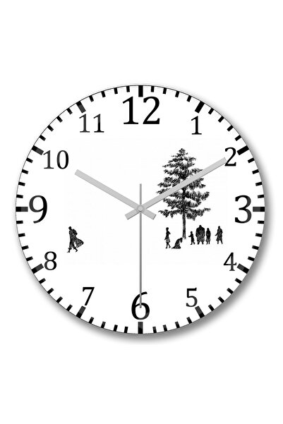 BASKI DÜNYASI ساعة حائط Berserk Dragonslayer من الزجاج الحقيقي المنحني