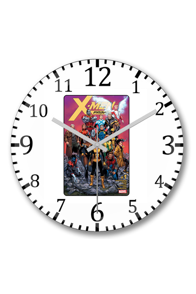 BASKI DÜNYASI Ceas de perete X Men Prime din sticlă autentică bombată
