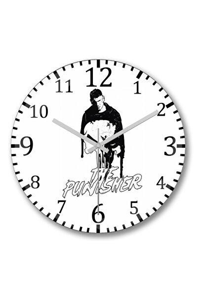 BASKI DÜNYASI ساعة الحائط المعاقب من الزجاج الحقيقي المنحني