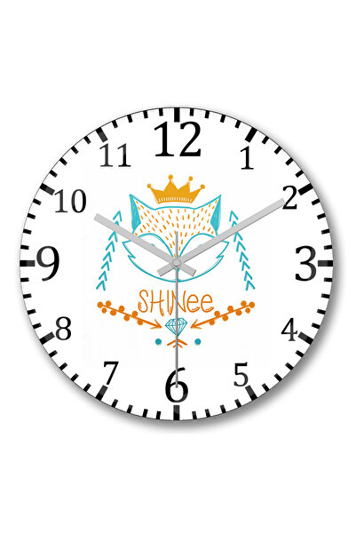 BASKI DÜNYASI Ceas de perete Shinee din sticlă autentică bombată