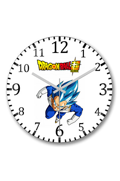 BASKI DÜNYASI Ceas de perete Dragonball Z Super din sticlă autentică bombată