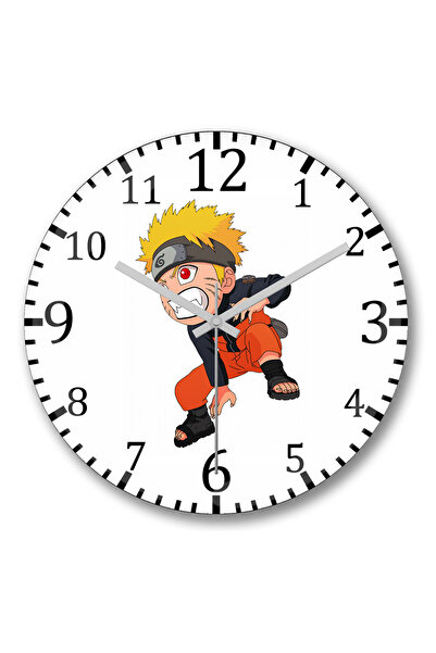 BASKI DÜNYASI ساعة حائط تشيبي كيسامي من الزجاج الحقيقي المنحني