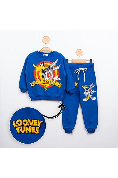 ASİL BABY KİDS 2 Thread Seasonal Bottom Top Set 100% Cotton