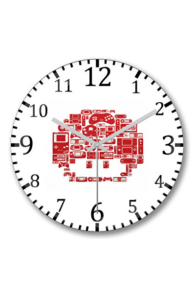 BASKI DÜNYASI Ceas de perete Kplay din sticlă autentică bombată