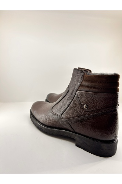 FKSHOES DERİ ARKASI SÜVET YÜKSEK BOT