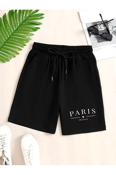 Advantage Σορτς με στάμπα Kod Trend Paris France