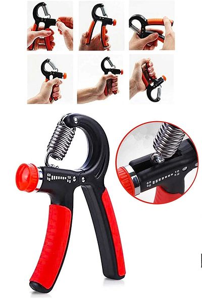 Milena Life Adjustable Resistant Hand Spring 5-60 Kg Hand Strengthener Spring Hand Grip Trainer 5-60 Kg (1 PC)