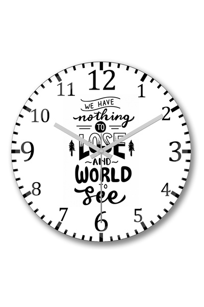 BASKI DÜNYASI Ceas de perete Potter Aventura din sticlă autentică bombată