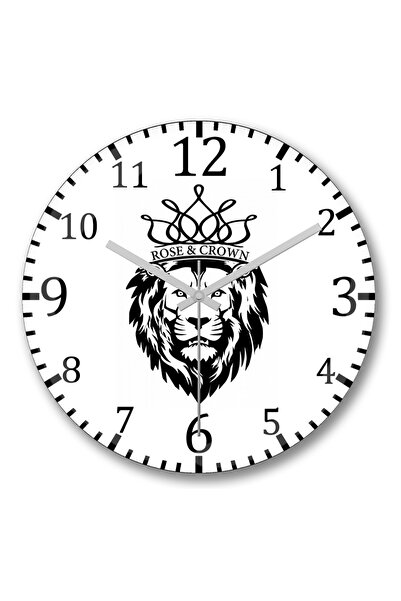 BASKI DÜNYASI Ceas de perete The Lion King Branca Masculina și Feminina din s...