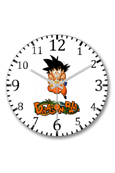 BASKI DÜNYASI ساعة حائط جوكو بيكونو من الزجاج الحقيقي المنحني