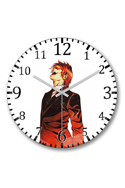 BASKI DÜNYASI Ceas de perete Kira din sticlă autentică bombată