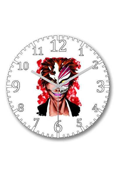 BASKI DÜNYASI Ceas de perete Bleach Ichigo1 din sticlă autentică bombată