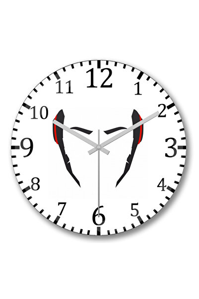 BASKI DÜNYASI Ceas de perete Doomfist din sticlă autentică bombată