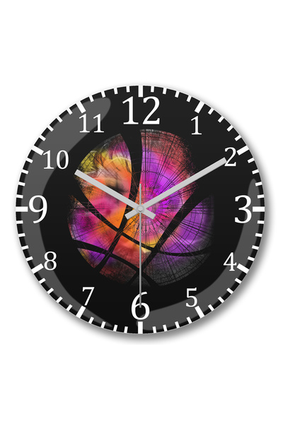 BASKI DÜNYASI ساعة حائط دكتور سترينج من الزجاج الحقيقي المنحني