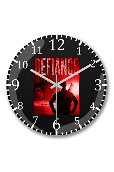 BASKI DÜNYASI Ceas de perete Efiance din sticlă autentică bombată