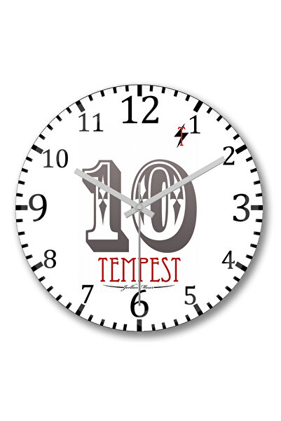 BASKI DÜNYASI Teemo- Lol ساعة حائط من الزجاج الحقيقي المنحني