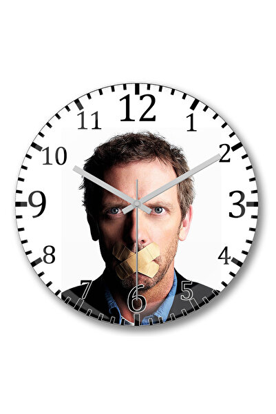 BASKI DÜNYASI Ceas de perete House MD Everybody Lies din sticlă de calitate s...