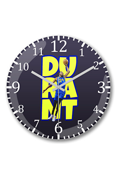 BASKI DÜNYASI ساعة حائط ديورانتولا من الزجاج الحقيقي المنحني