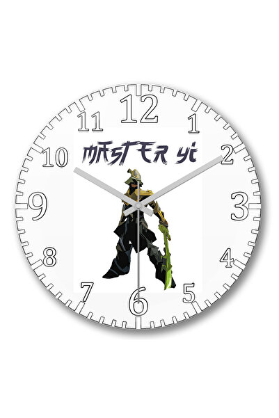 BASKI DÜNYASI Ceas de perete Master Yi din sticlă autentică bombată