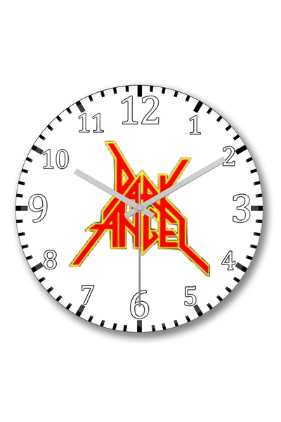 BASKI DÜNYASI Ceas de perete Danzig din sticlă autentică bombată