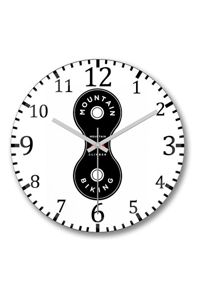 BASKI DÜNYASI Планински велосипед Elo Corrente Branca стенен часовник Bombeli...