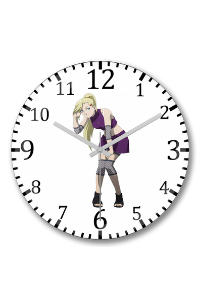 BASKI DÜNYASI Ceas de perete Ino Yamanaka din sticlă autentică bombată