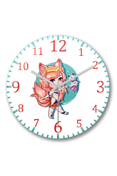 BASKI DÜNYASI Ceas de perete Star Guardian din sticlă autentică bombată