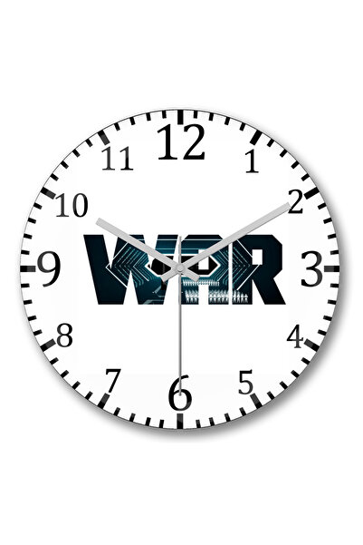 BASKI DÜNYASI Ceas de perete Star Wars din sticlă autentică bombată