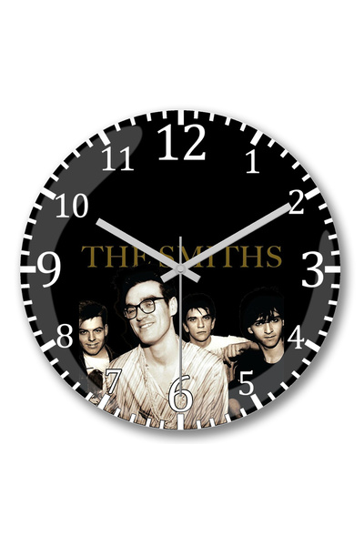 BASKI DÜNYASI Реел около фонтана The Smıths Стена часовник Bombeli Gercek Cam