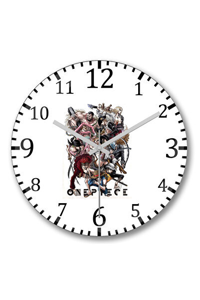 BASKI DÜNYASI Ceas de perete dintr-o singură bucată din sticlă autentică bombată