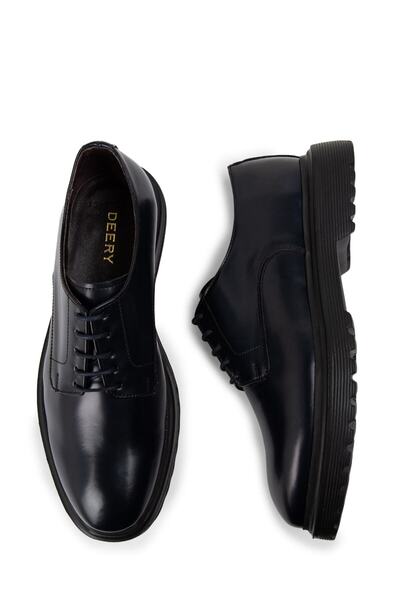 Deery Hakiki Deri Lacivert Günlük Erkek Ayakkabı