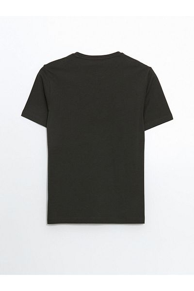 LC Waikiki Lcw Crew Neck Printed Combed Cotton Men's T-Shirt