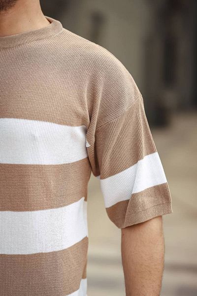 CAN Piece Thessaloniki Knit Oversize Knitwear T-Shirt