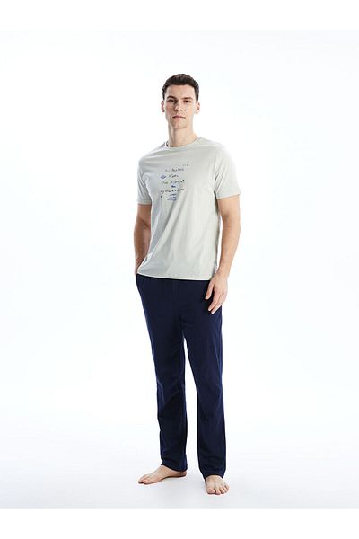 LC Waikiki New Season Standard Fit Men's Pajama Set - S5Gl89Z8