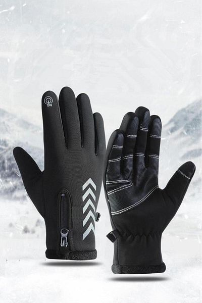 SINGLE SWORD Thermal Touch Reflector Warned Gloves