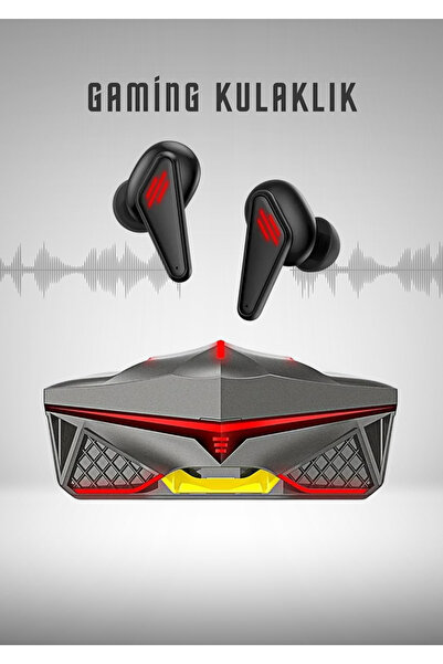 Bella LED Işıklı TWS Bluetooth Kulaklık, Ultra Bass ve 45ms Gecikme ile En İyi Oyun Performansı