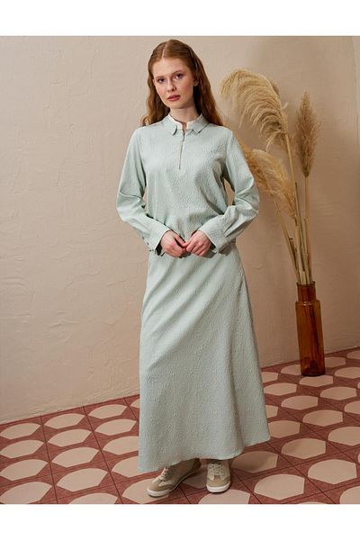 KYR Seersucker Skirt Suit Ice Green