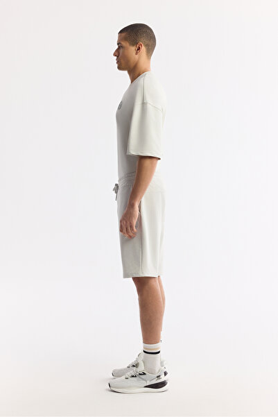 Avva Чоловічі шорти з еластичним поясом і шнурком, двошарові, з 2 нитками, прямий крій A51Y3611