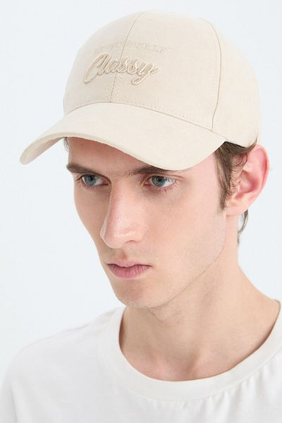 DeFacto Men's Suede Cap Hat D5484Ax25Sm