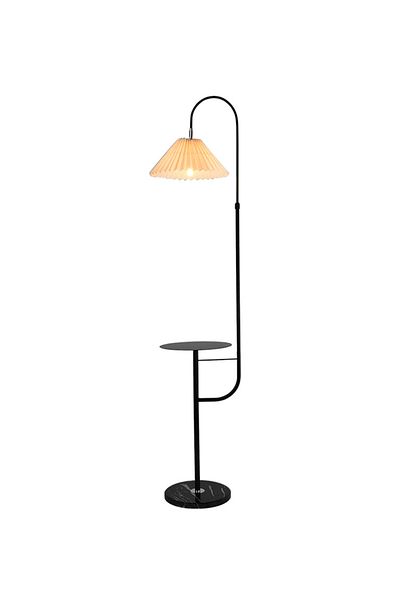 sharpdo Living Room Bedroom Vertical LED Floor Lamp with Storage