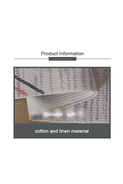 sharpdo Soft Touch Hand-woven Cotton And Linen Bohemian Fringed Rug 200*140cm