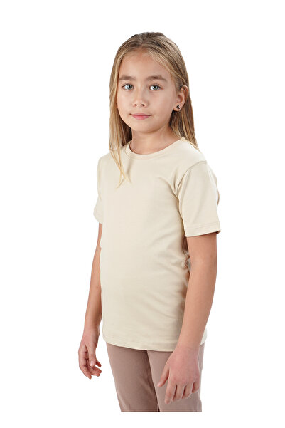 Lovexi Set de 4 piese de vară cu gât de bicicletă, negru, alb, mentă, bej