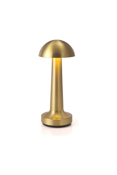 sharpdo LED Retro Charging Bar Table Lamp Barbell Metal Wire Free Touch Dimming Table Lamp